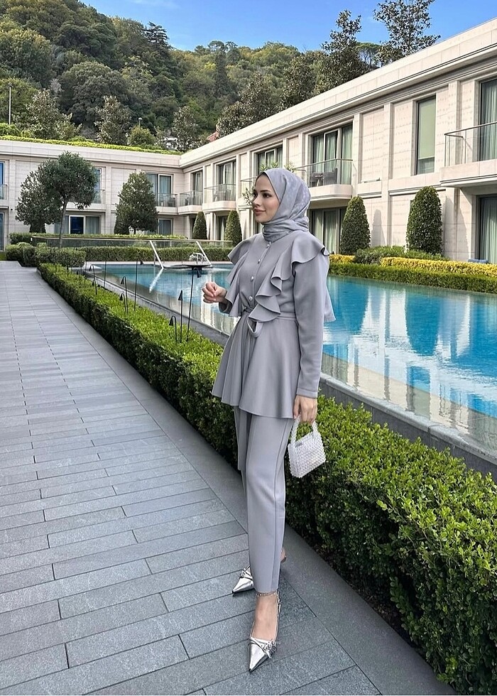 Tesettür ikili takım - Görsel 4