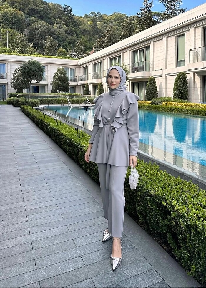 Tesettür ikili takım - Görsel 5