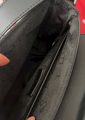 Tokalı Siyah Kadın El Çantası - Görsel 3