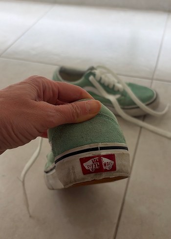 Kadın Yeşil Minimalist Dolgu  Spor Ayakkabı - Görsel 2