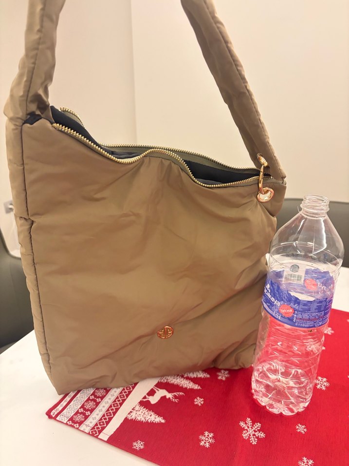 Fermuarlı Kadın Omuz Çantası - Görsel 2