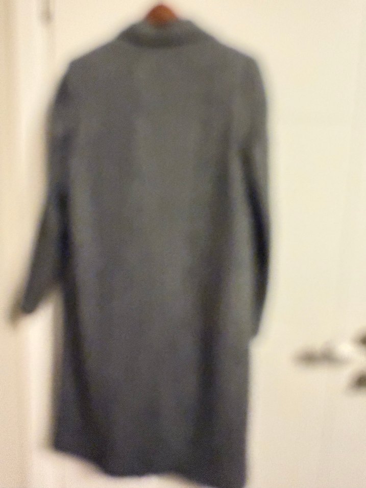 Gri Desenli Uzun Kaban - Görsel 2