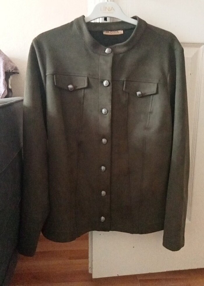 Süet ceket - Görsel 2