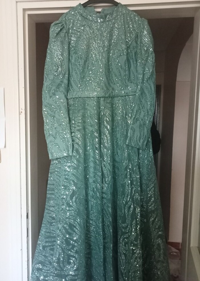 Nisan kına düğün elbisesi - Görsel 3