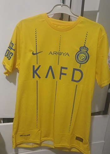 Sarı Erkek Kısa Kollu Ronaldo Forma - Görsel 2