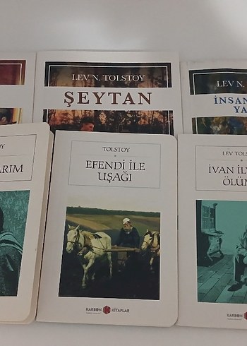 Lev Tolstoy Kitap Seti - 6 Kitap - Görsel 2