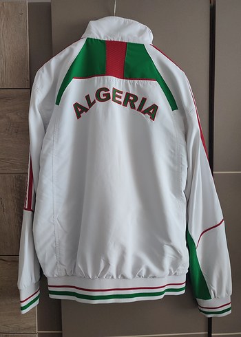 Beyaz uzun kollu fermuarlı eşofman üstü - Görsel 2