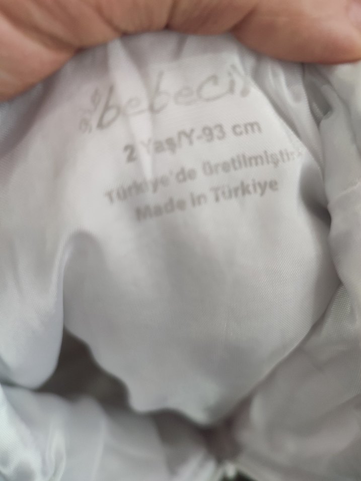 Kız Çocuk Kapüşonlu Fermuarlı Yelek - Görsel 3