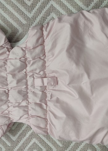 Kız Çocuk Pembe Fermuarlı Yelek - Görsel 3