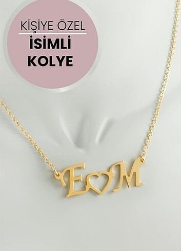 Kişiye Özel İsimli Kolye