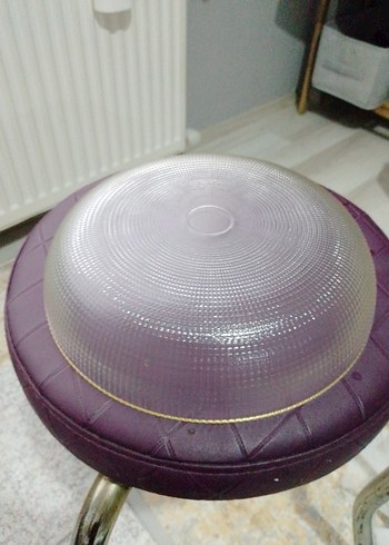 Modern Açık Mor Cam Tabak - Görsel 4