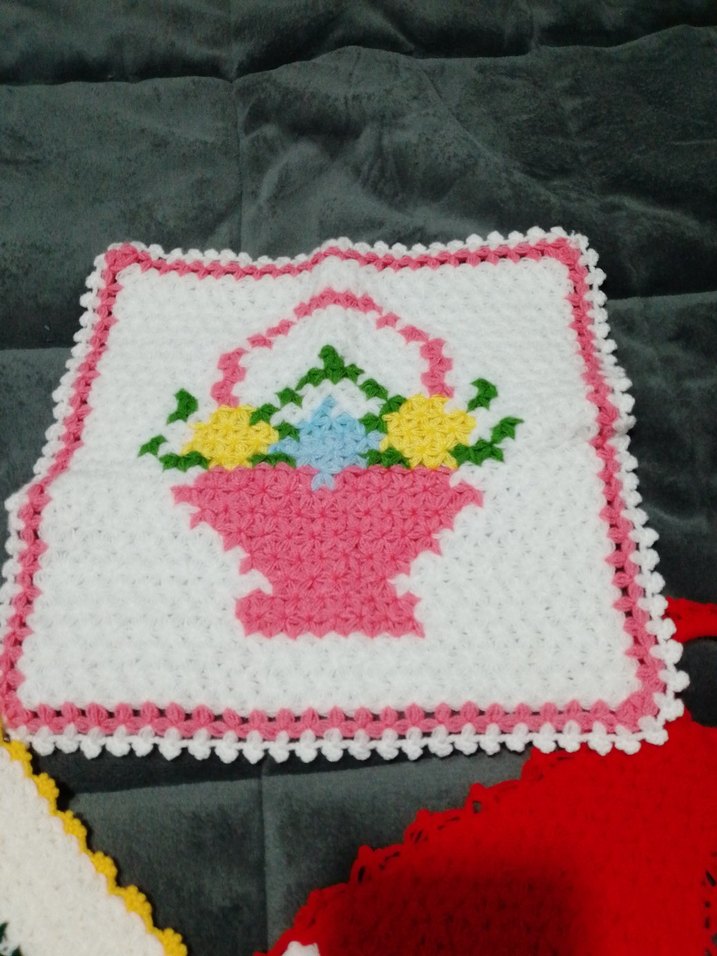 Renkli Örgü Banyo Süngerleri - Görsel 2