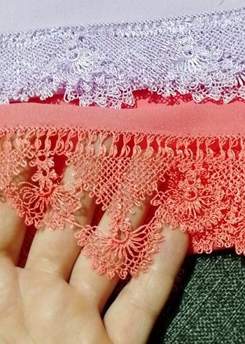 iğne oyası namaz başörtüsü - Görsel 2