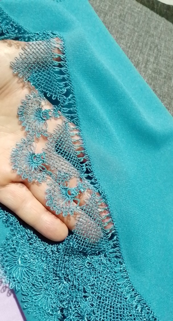 iğne oyası namaz başörtüsü - Görsel 4