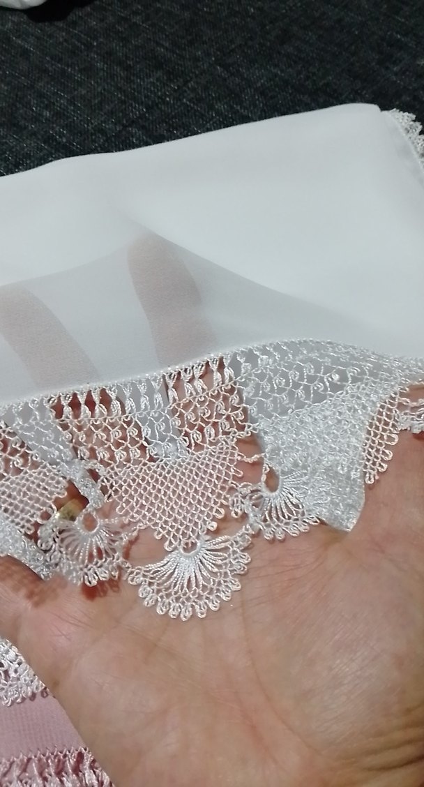 el emeği igne oyası namaz başörtüsü - Görsel 4