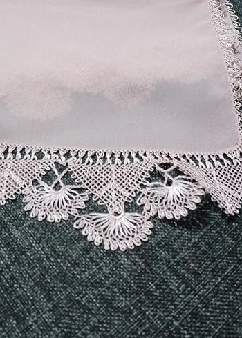 iğne oyası namaz başörtüsü - Görsel 2