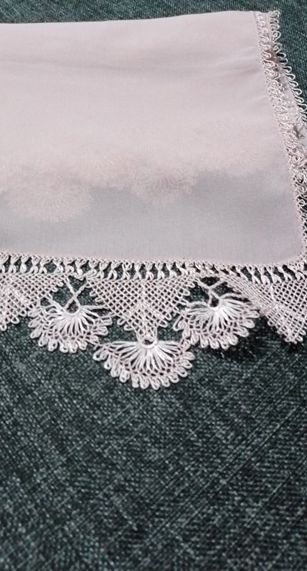 iğne oyası namaz başörtüsü - Görsel 2