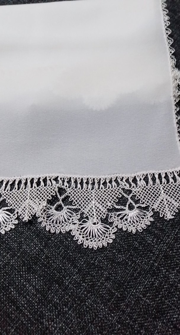 iğne oyası namaz başörtüsü - Görsel 5