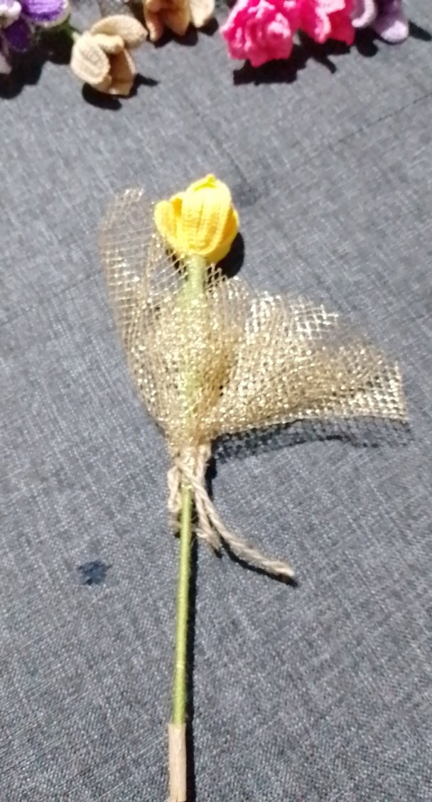 Renkli Bohem El Yapımı Çiçek Kalemler - Görsel 5