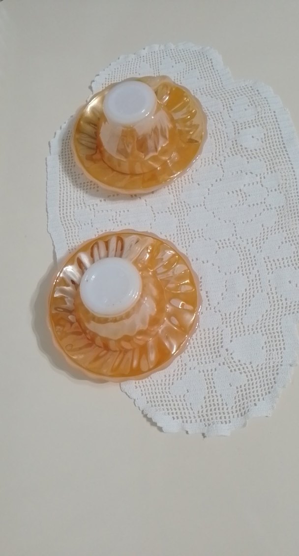 Bej Pastel Renkli 2'li Fincan ve Tabak Seti - Görsel 4