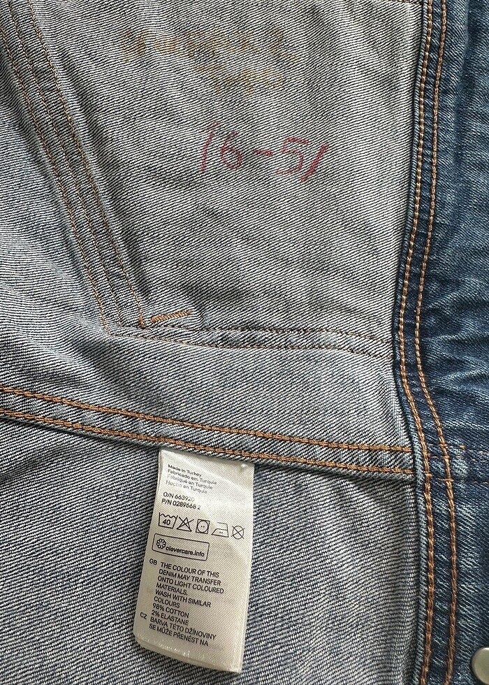 H&M Kot Ceket - Görsel 4