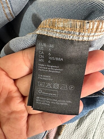 H&M Kot Salopet - Görsel 7