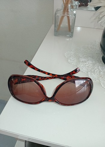Beden Kahverengi Şeffaf Retro Kadın Güneş Gözlüğü