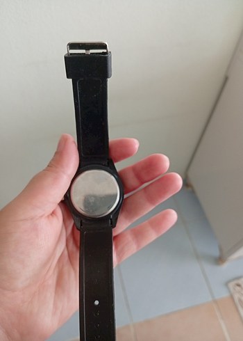 Beden Siyah Kemerli Minimalist erkek saati
