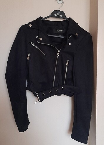 s Beden Pull & Bear crop suet ceket