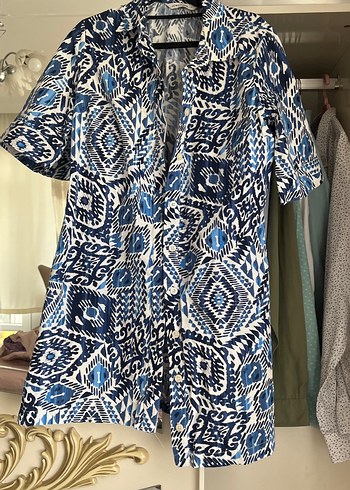 Nakışlı Beyaz Bohem Tül Perde - Görsel 2