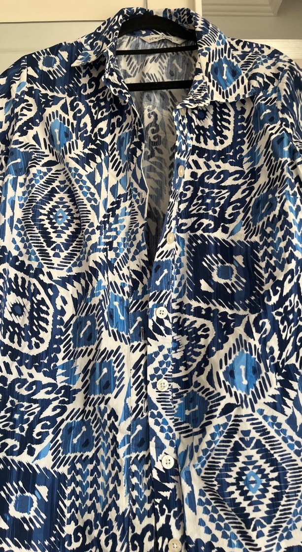 Nakışlı Beyaz Bohem Tül Perde - Görsel 3