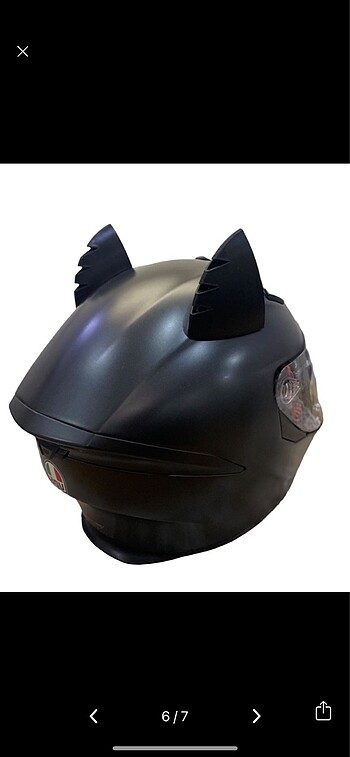 kedi kulağı kask - Görsel 3