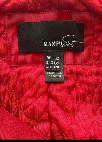 xs Beden Mango kaban