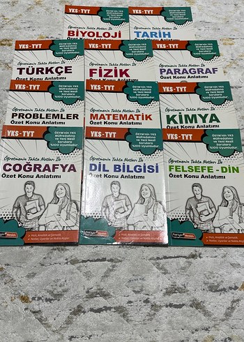 YKS-TYT Özet Konu Anlatımlı kitapçık seti