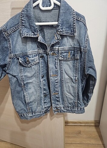 5 Yaş Beden mavi Renk Kot ceket