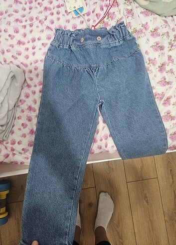 5 Yaş Beden mavi Renk Kot pantolon 