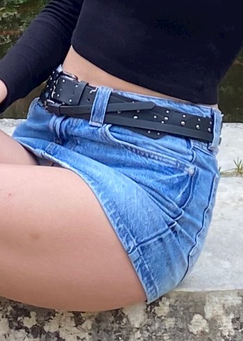 Bershka mini kot etek - Görsel 2