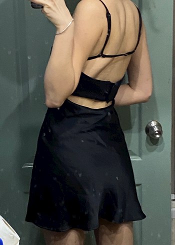 Zara Siyah mini Elbise - Görsel 5