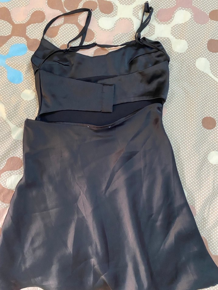 Zara Siyah mini Elbise - Görsel 3