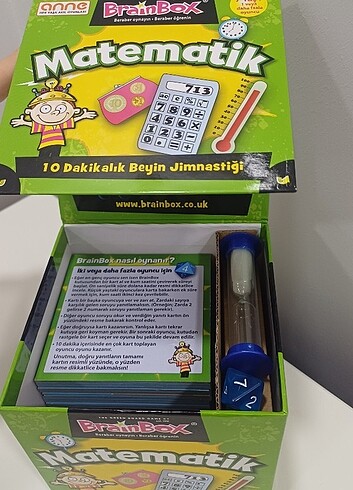 Diğer Brainbox matematik zeka oyunu
