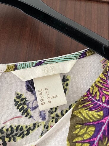 40 Beden H&M elbise