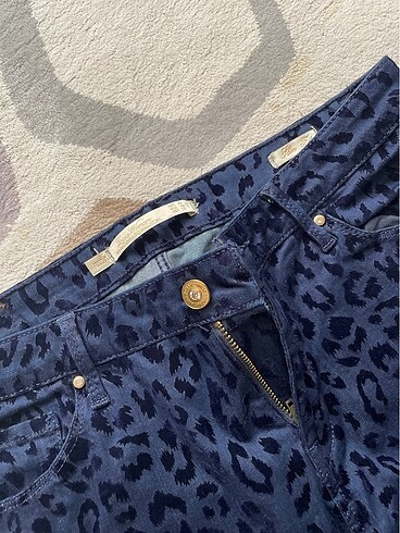 Zara Leopar desenli kot jean