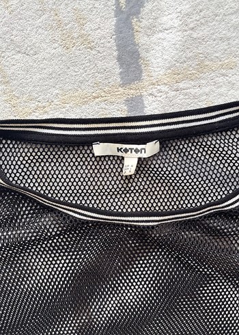 Siyah Uzun Kollu Salaş Spor Bluz - Görsel 2