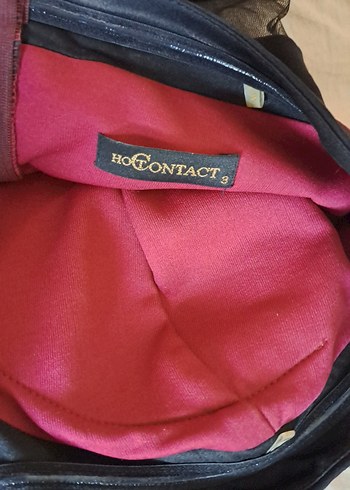 Bordo Uzun Kadın Elbise - Görsel 6