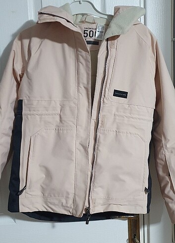 Decathlon kız çocuk kar montu 