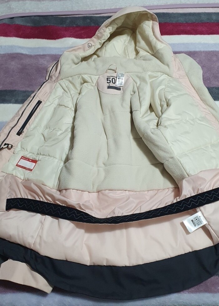 Decathlon kız çocuk kayak montu - Görsel 4