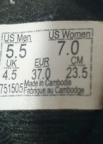 Vans  Kadın Ayakkabı - Görsel 6