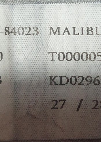 Mavi kadın kot Pantolon - Görsel 5