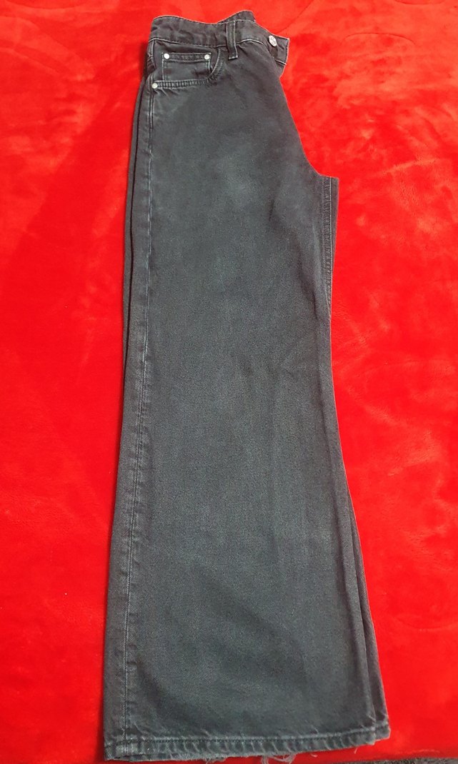 Mavi kadın kot Pantolon - Görsel 3