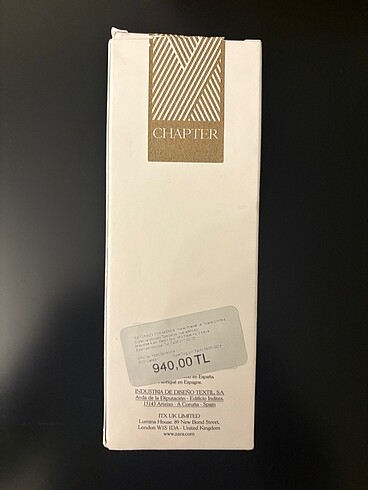 Beden ZARA AMBER FUSION EDP 80ml SIFIR ÜRÜN